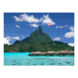 Foto Bora Bora, Polinésia Francesa - Resort de Praia