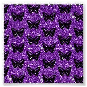 Foto Borboletas Roxo Brilho Voar Insetos Animais