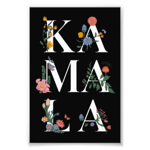 Foto Botânica Kamala Harris Voting 2024 Floral Voter