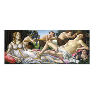 Foto Botticelli Venus e Marte