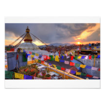 Boudhanath estúpido, kathmandu Nepal