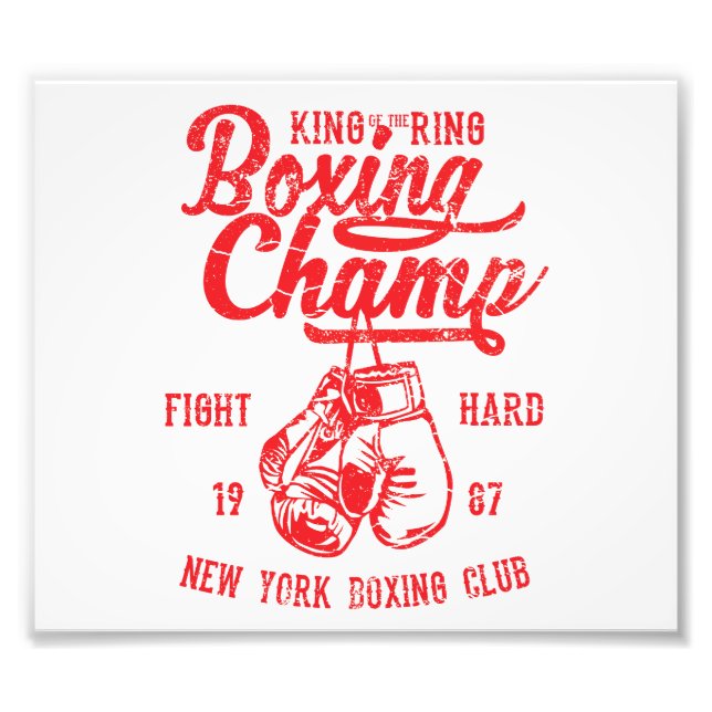 Foto Boxing Champ New York Boxing Club Fight Duro (Frente)