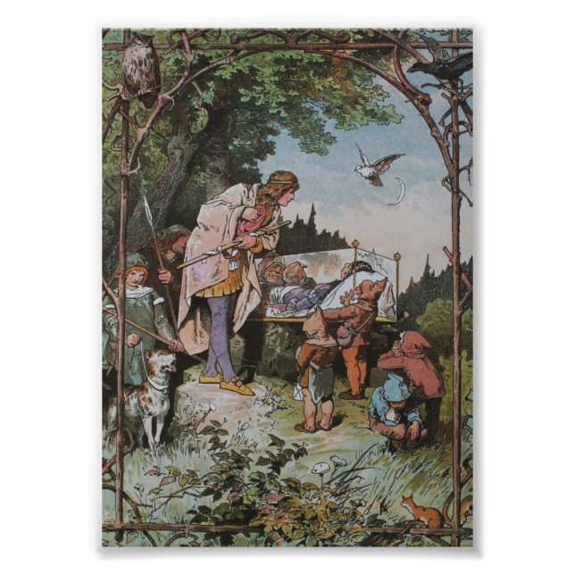 Foto Branca de Neve Espera ser Acordada pelo Príncipe (Frente)