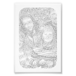 foto branca do quadro 4x6