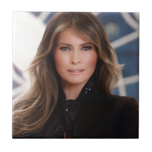 Foto branca oficial da casa do trunfo de Melania