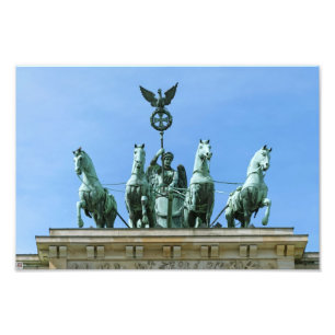 Foto Brandeburgo Gate Quadriga Berlin