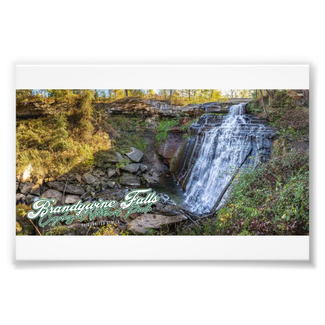 Foto Brandywine Falls Cuyahoga National Park (Frente)