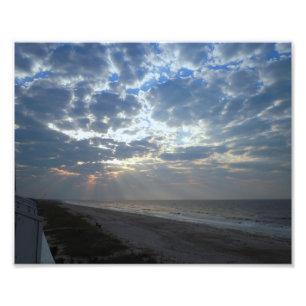 Foto Bright Beach Morning - Oak Island, NC