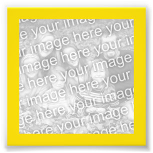 Foto brilhante do quadro do ouro amarelo
