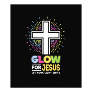 Foto Brilhe para Jesus Camiseta Cruz Cristã Jesus Crist