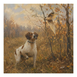 Foto Brittany Spaniel – Caça à Galinhola Arte