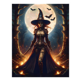 Foto Bruxa da Floresta Steampunk do Halloween