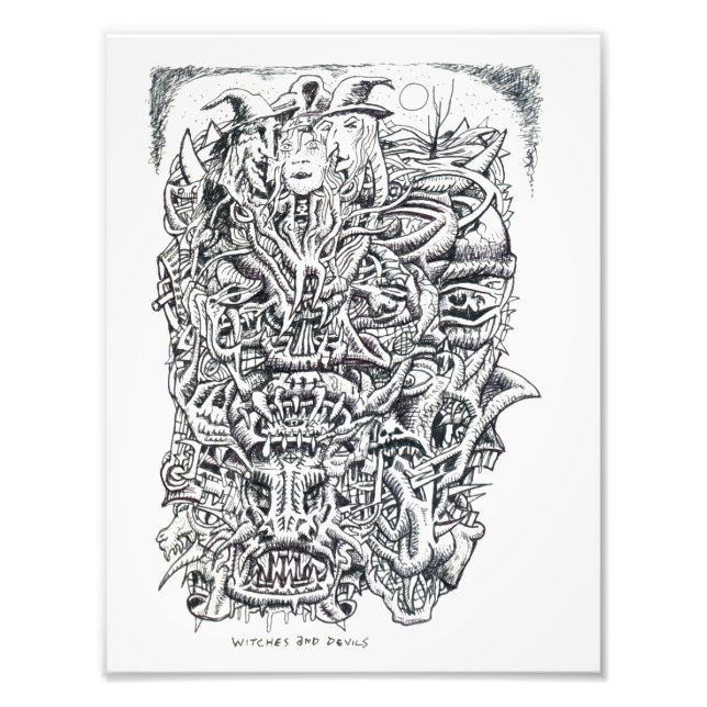 Foto Bruxas e Diabos, por Brian Benson (Frente)