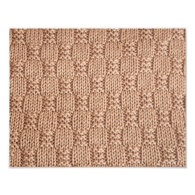 Foto Bubble Knit Stitch Patterch de Shirley Taylor (Frente)
