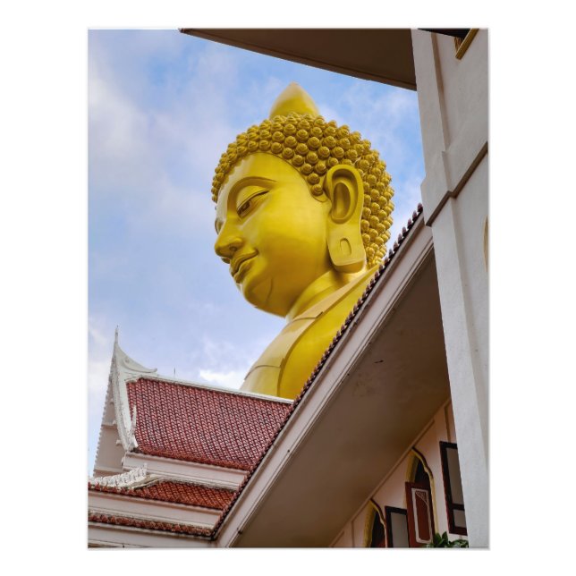 Foto Buda de Ouro na Tailândia (Frente)