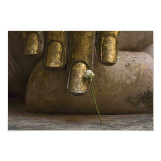 Foto Buda em Wat Si Chum. (Frente)