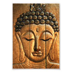 Foto Buddha metálico Dourado