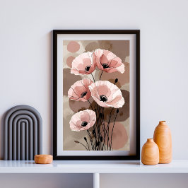 Foto Buquê de Papoula Vintage Blush