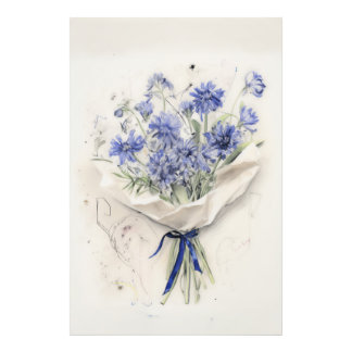 Foto Buquê violeta etéreo