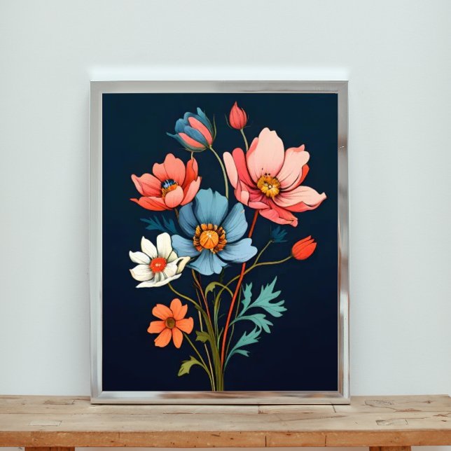 Foto Burst of Color: Flores de Abstrato (Criador carregado)