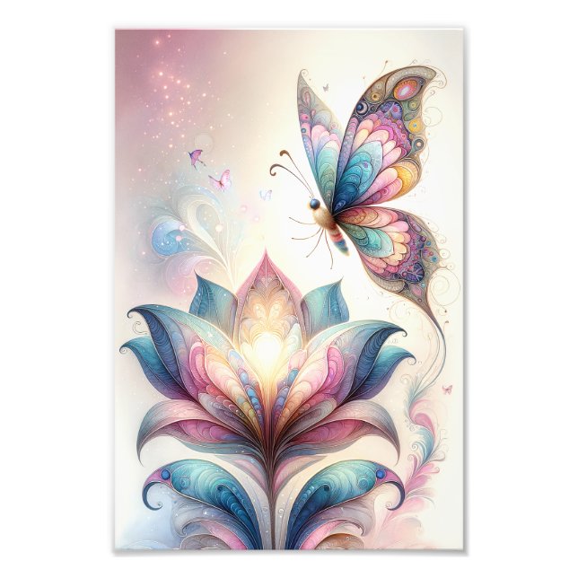 Foto Butterfly Art Posters Dorm Room Ideias for Girls (Frente)