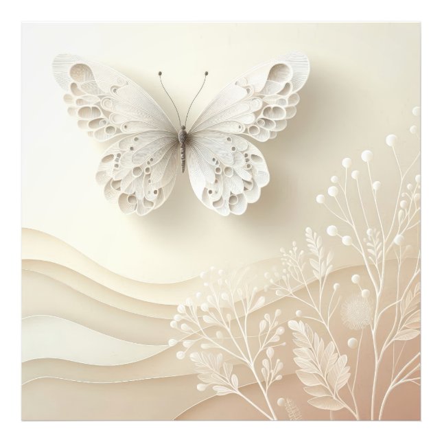 Foto Butterfly Art Soft Palette Graphic Design (Frente)