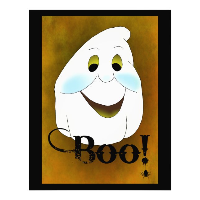 Foto Cabeça de Fantasma à Antiga Boo (Frente)