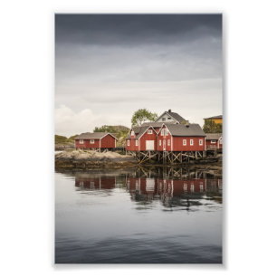 Foto Cabinas Vermelhas da Noruega