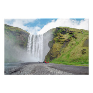 Foto Cachoeira Skogafoss - vila de Skogar, Islândia