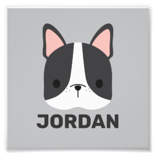 Foto Cachorro Francês Bonito com Nome Personalizado Fot