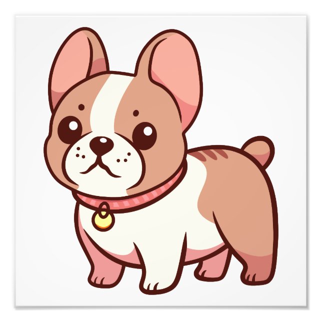 Foto Cachorro francês fofo (Frente)