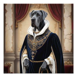 Foto Cachorro Regal no Ataque Renascentista - Arte Digi