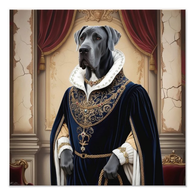 Foto Cachorro Regal no Ataque Renascentista - Arte Digi (Frente)