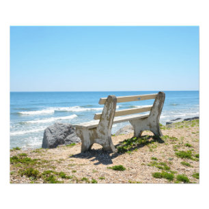 Foto Cadeira do banco na praia