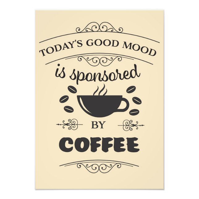 Foto Café Lover Good Mood É Patrocinado Por Café (Frente)