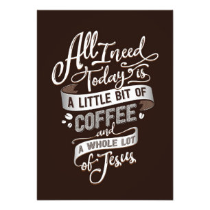 Foto Café Por Todos Que Preciso De Café E Jesus