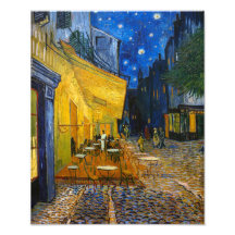 Cafe Terrace à Noite | Van Gogh | Impressão de fot