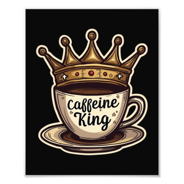 Foto Cafeine King - Coroa De Café (Frente)
