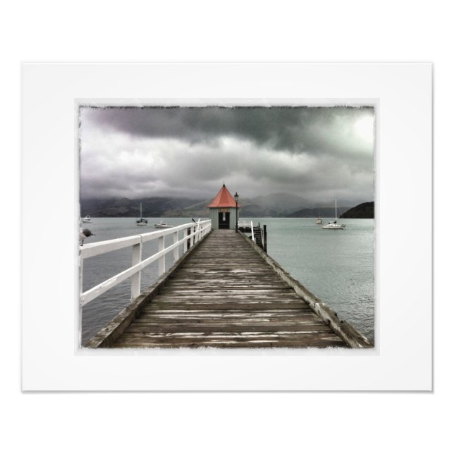 Foto Cais de Akaroa (Frente)