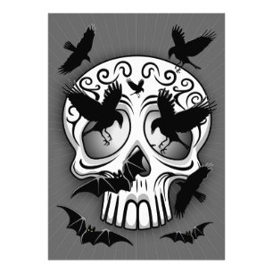 Foto Calaveras Decorativas do Halloween