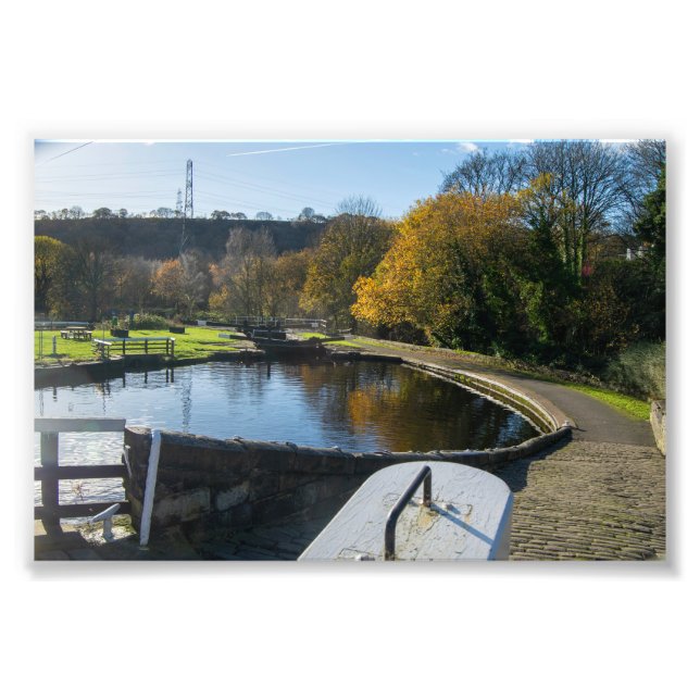 Foto Calder and Hebble Navigation: Salterhebble Locks (Frente)