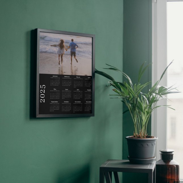 Foto Calendário Preto Líder Clássico do Cheio 2025 (Criador carregado)