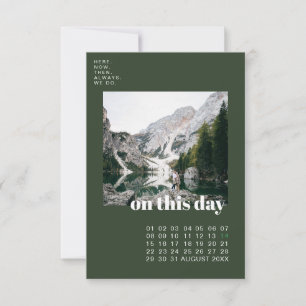 Foto & Calendário   Salve a Data com Tipografia Si