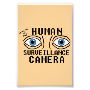 Foto Câmera de Vigilância Humana Humor Seco