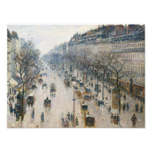 Foto Camille Pissarro - Boulevard Montmartre