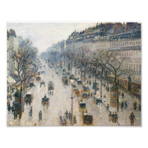 Foto Camille Pissarro - Boulevard Montmartre