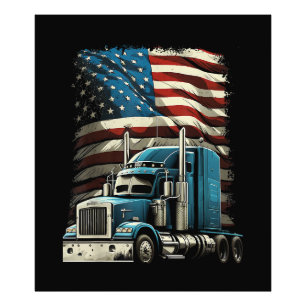 Foto Caminhante Bandeira Americana Para A Unidade De Ca