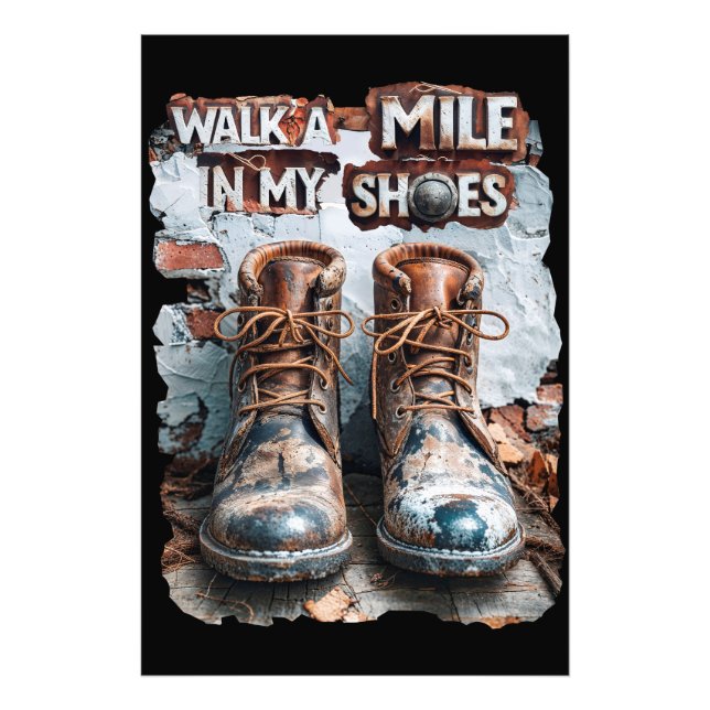 Foto Caminhar um monte em meus Calçados - Russo Inspira (Frente)