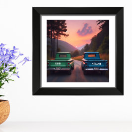 Foto Caminhões Nostalgia nos Nomes Personalizados da Es