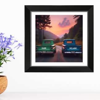 Foto Caminhões Nostalgia nos Nomes Personalizados da Es